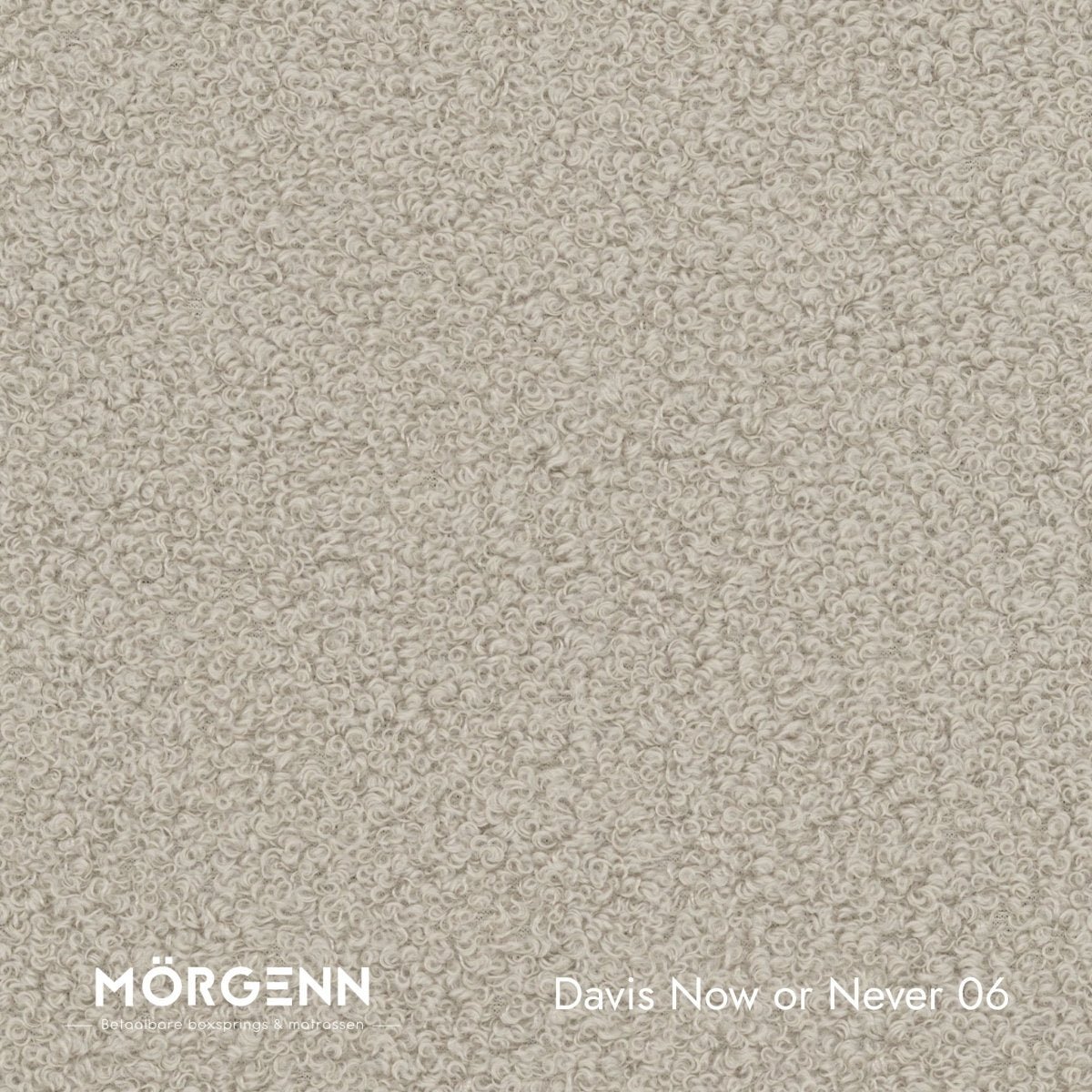 Mörgenn Davis Now or Never Stofstaal - Bouclé Stof voor Boxspring en Bed - 06