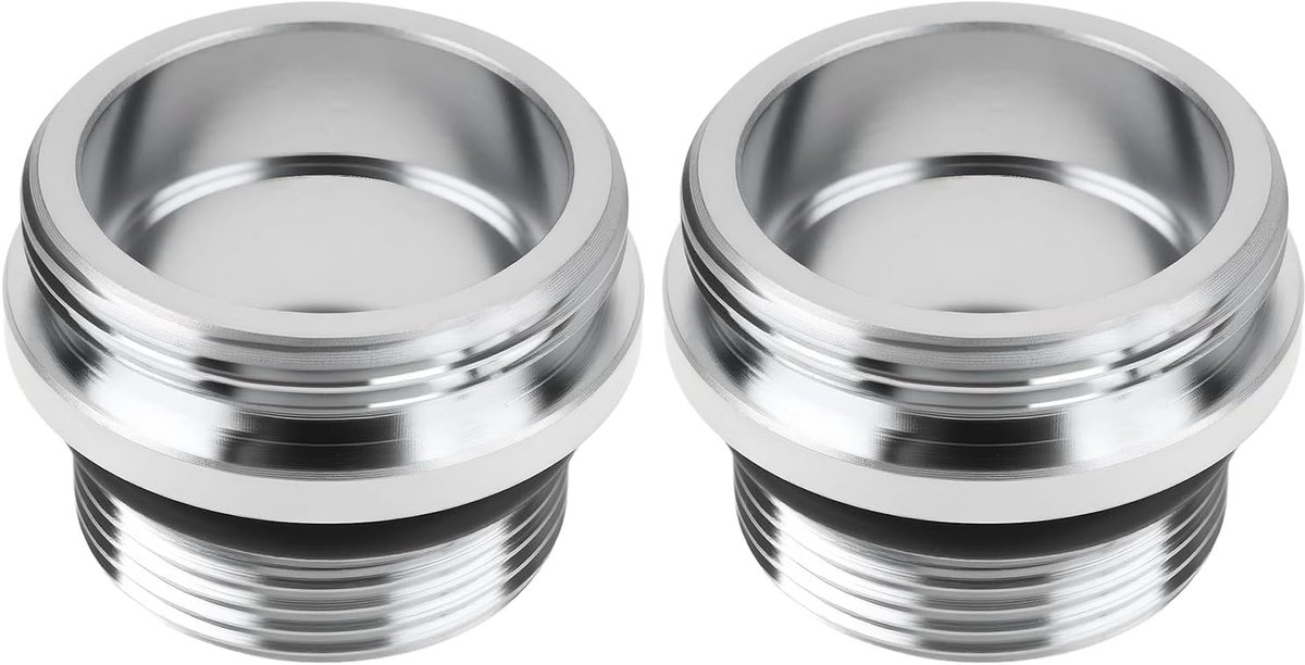 2 Stks Outer M18.5 naar Outer M22 Externe Draad Kraan Adapter Koper Waterzuiveraar Adapter Geschikt voor Badkamer Keuken Aanrecht