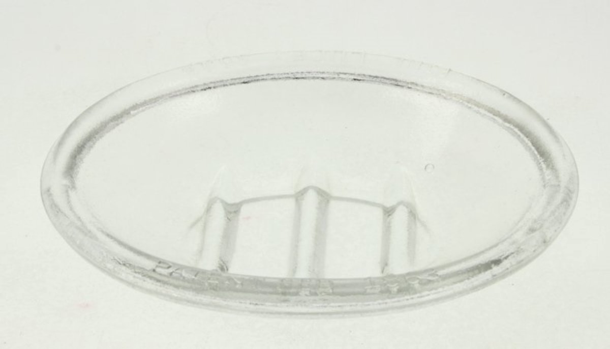 Zeepschaaltje helder glas 15,3x3x12,5cm