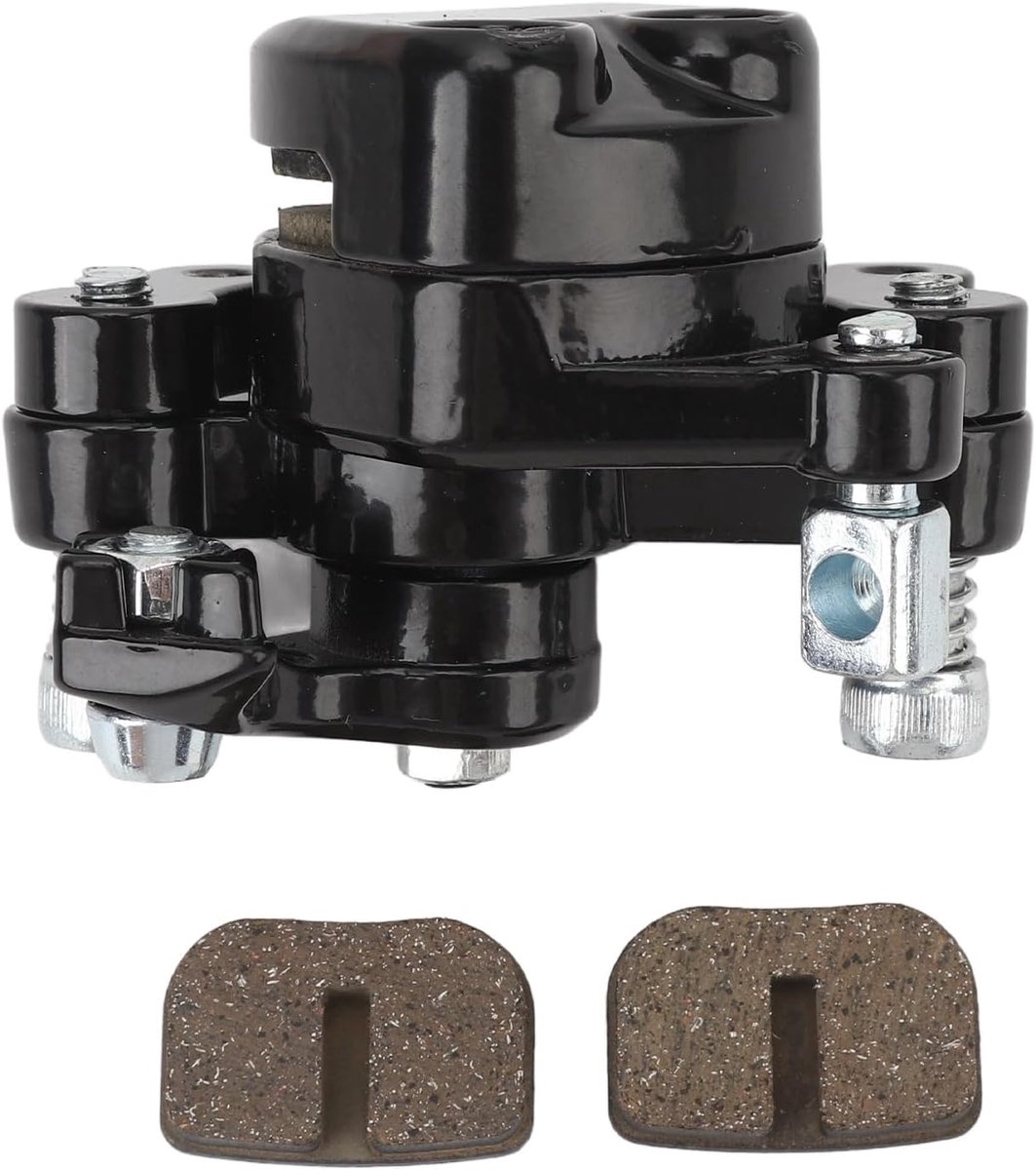 Schijfremklauw , schijfremklauw , 50 mm gat middenafstand rempomp remklauw met 2 stuks remblokken voor mini PIT Dirt Quad Pocket Raketfiets