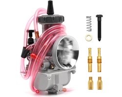 36mm Carburateur Motorfiets Race Carburateur Universeel Voor 300cc tot 400cc Pit Dirt Bike Motocross Enduro Op/Off Road ATV Quad Scooter (36mm)