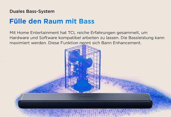 Soundbar - Luidspreker Audiobars - Film Kijken - Dolby Atmos - 2.0 Kanalen - Donker Titanium — afbeelding 3