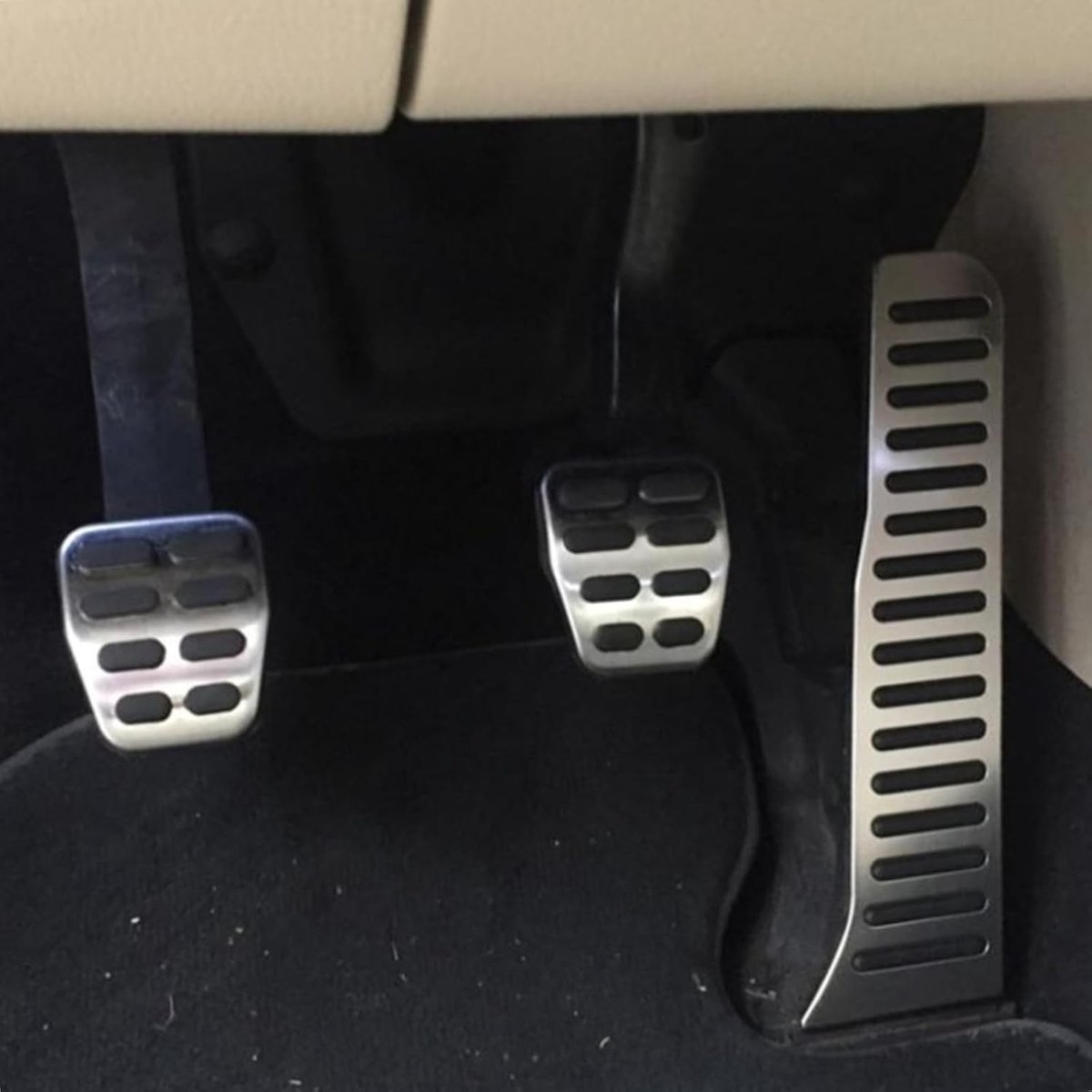 Skoda,Voor Octavia A5,Voor VW,Voor Golf 6 MK6,Voor Jetta MK5 Auto RVS Auto Pedaal Pads Voetsteun Onderdelen (2 Stuks OP Geen Rust)