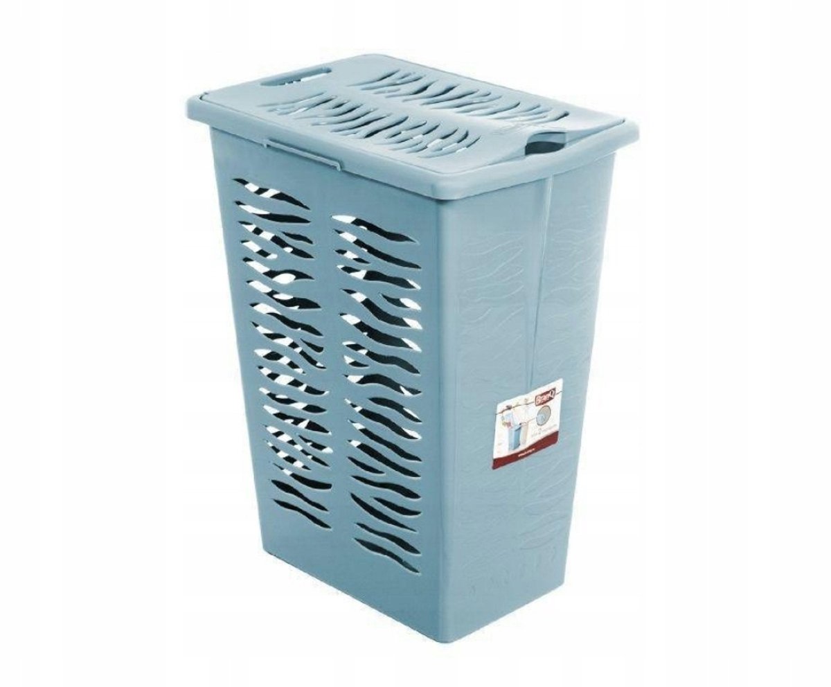 BranQ Staande Wasemmer 30L Blauw - Smal & Stapelbaar