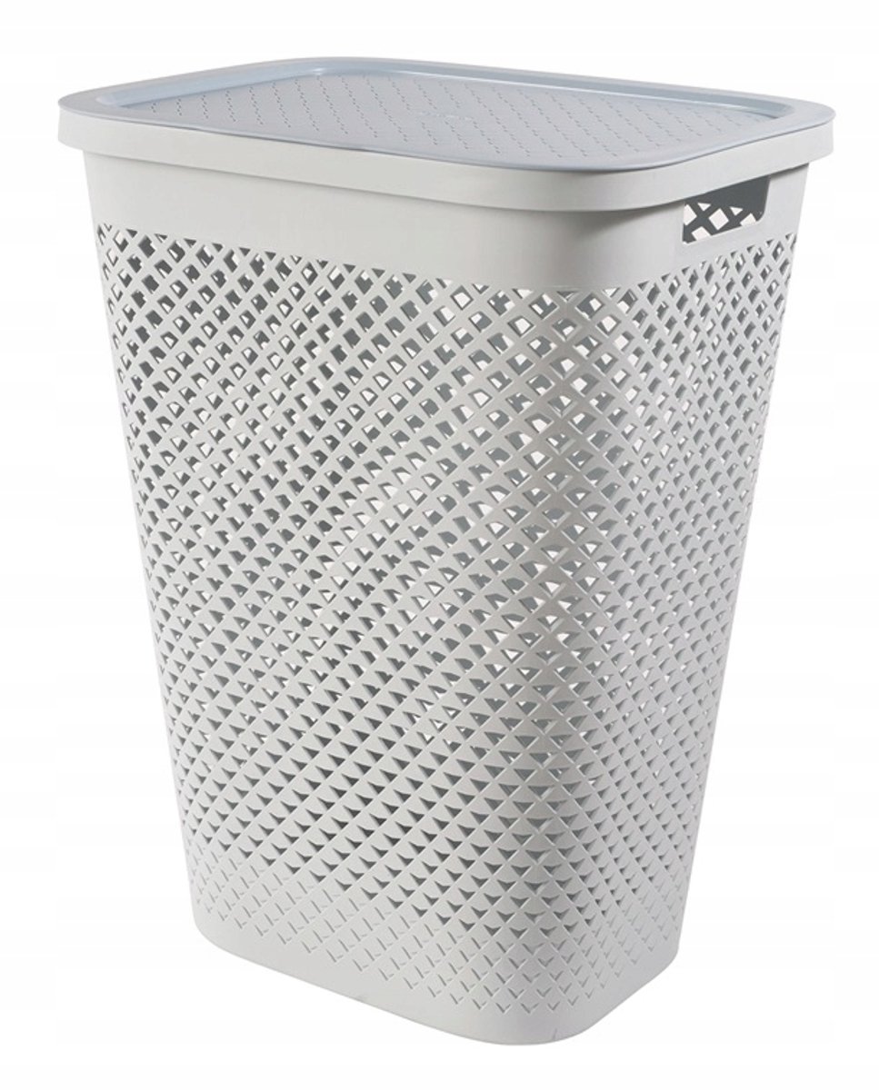Curver PURE Wasmand 55L - Lichtblauw