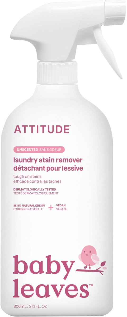 ATTITUDE - Baby Leaves Laundry Stain Remover Unscented (6x)