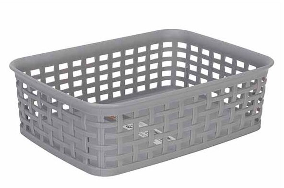 Hozon Opbergmand Grijs 1,1l 19,5x14xh5.5cm
