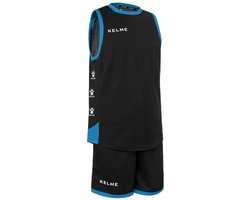Kelme Vitoria Set Zonder Mouwen Blauw,Zwart 10 Years Kinderen