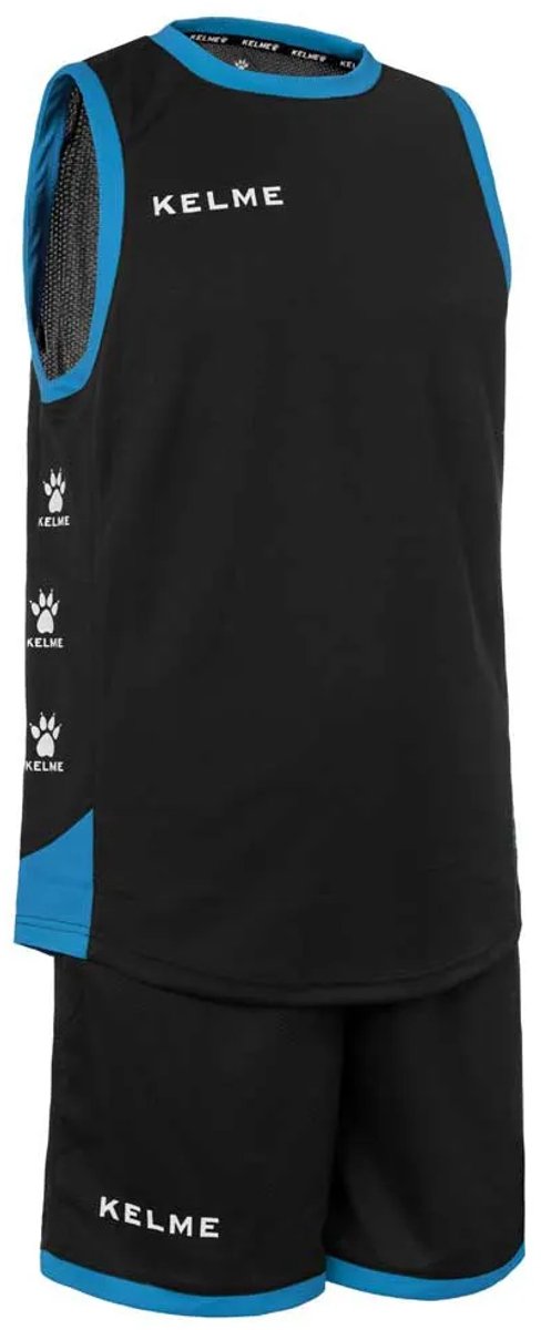 Kelme Vitoria Set Zonder Mouwen Blauw,Zwart 10 Years Kinderen