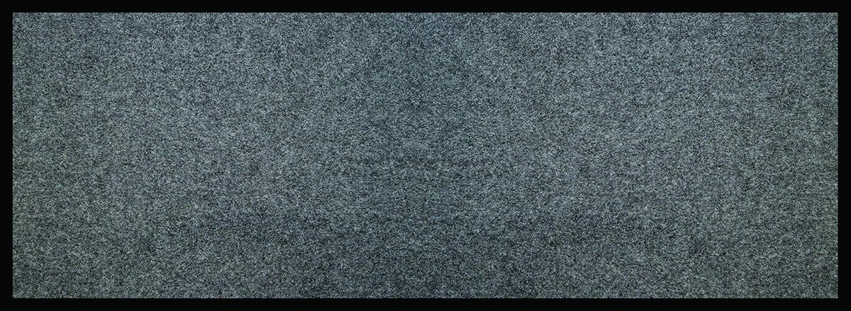SnelShoppen - Tapijt van fijne synthetische vezels, donkergrijs, 60 x 160 x 0.5 cm, ideaal voor stofverwijdering in huis, keuken, tuin en kantoor