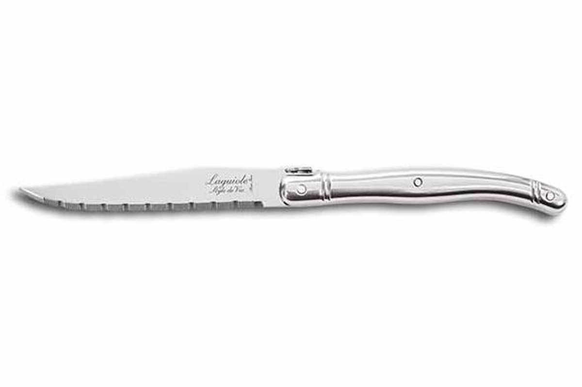 Bol.com Laguiole Style de Vie Steakmessen Premium Line - 6-delig - RVS aanbieding
