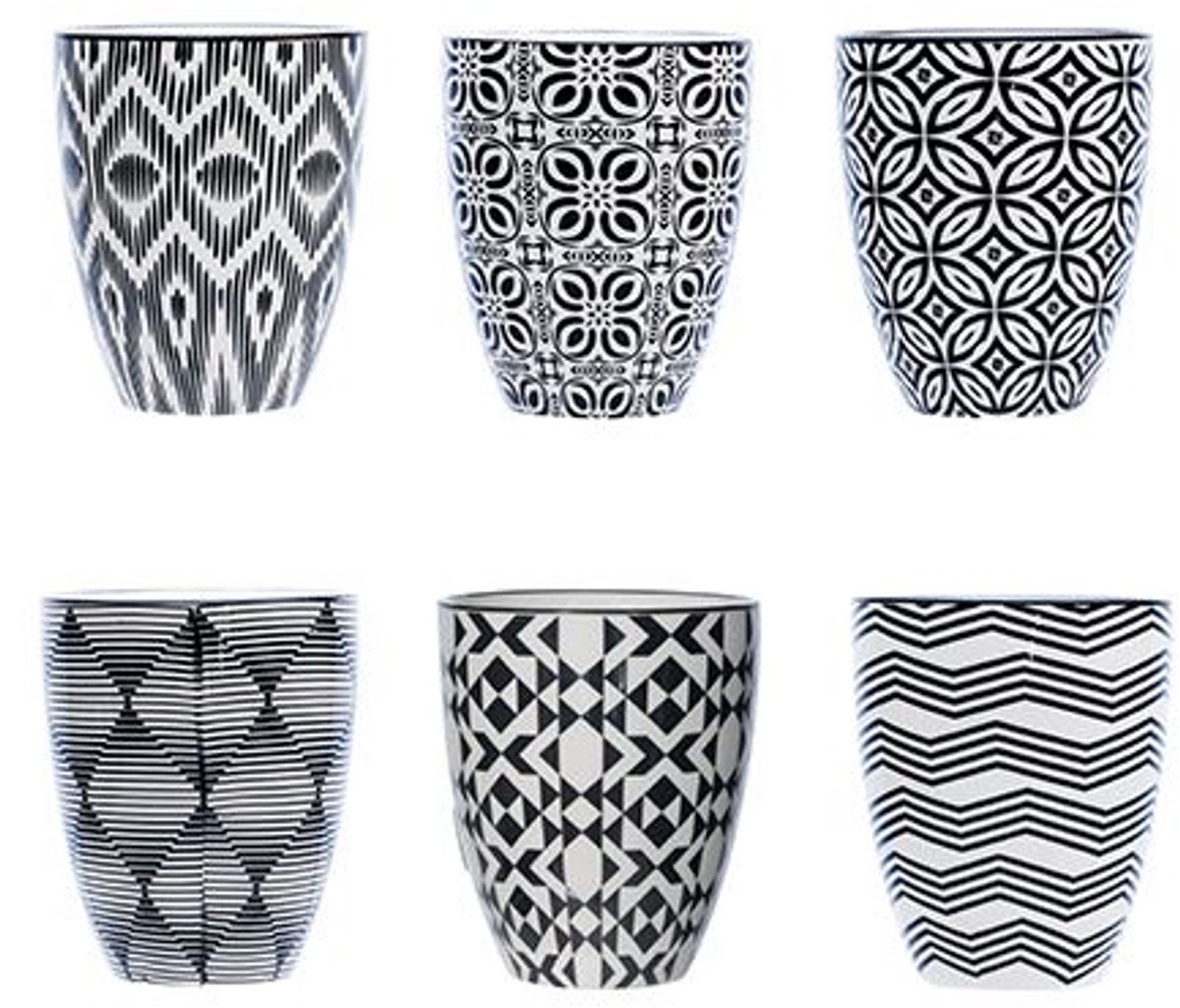 Cosy & Trendy Nikko Black Beker D7.3x9-6 Types Zond.oor