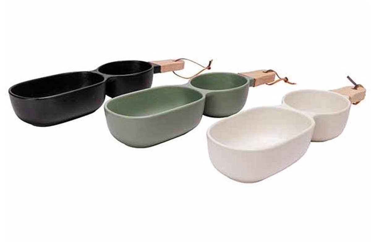 Bites Aperoschaaltje 3ass 34,5x9,5xh5,5cm