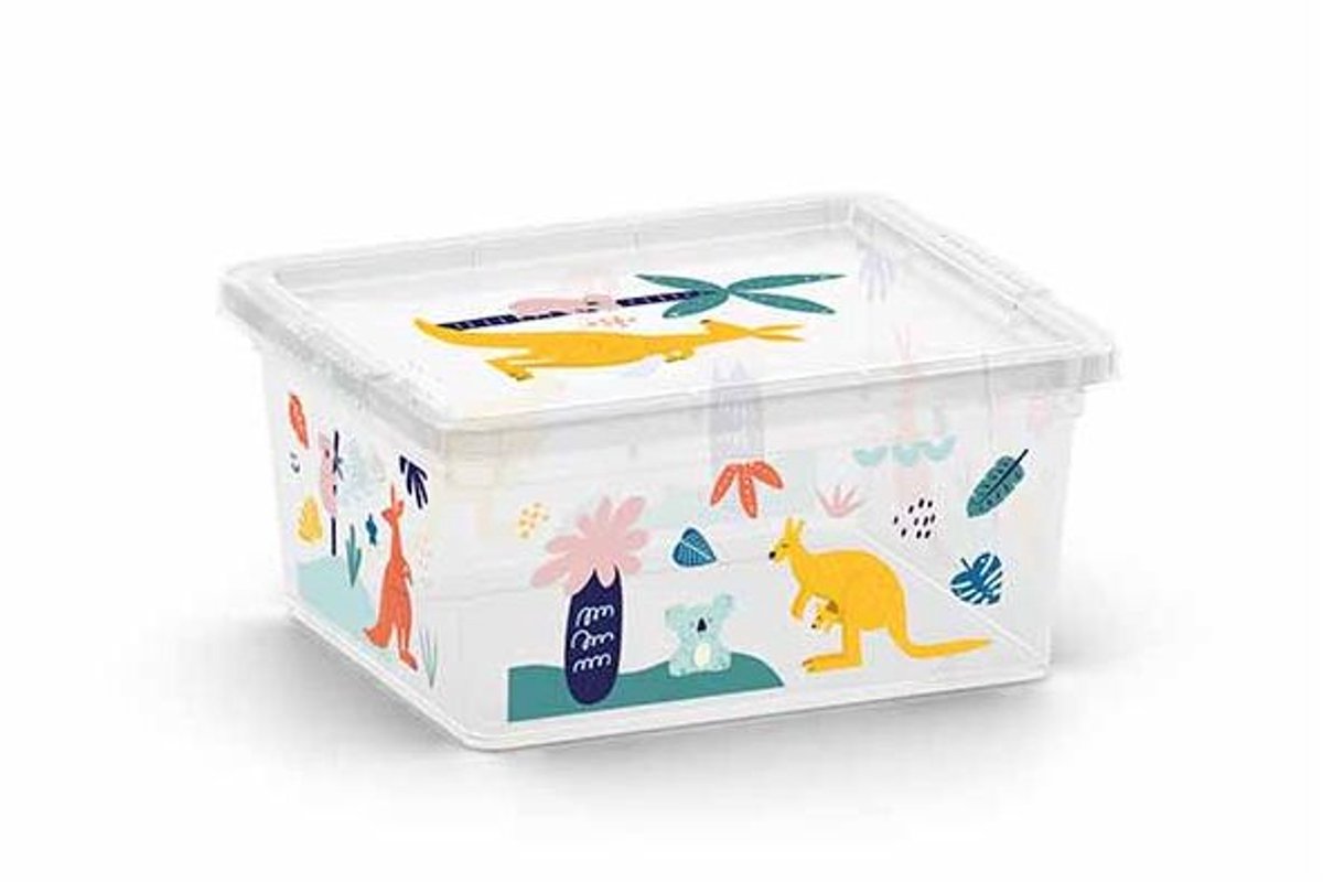 C-box Wild Animals Opbergbox Xxs 2l 19,5x16,5xh9,5cm