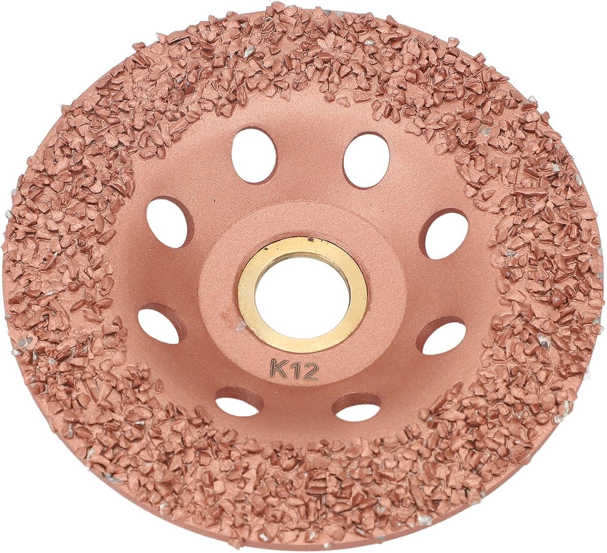 100 Mm Grote Slijpschijf met Titaniumcoating voor Geharde Hoeven, met 16 Mm Montagediameter, voor Vee, Paarden, Schapen