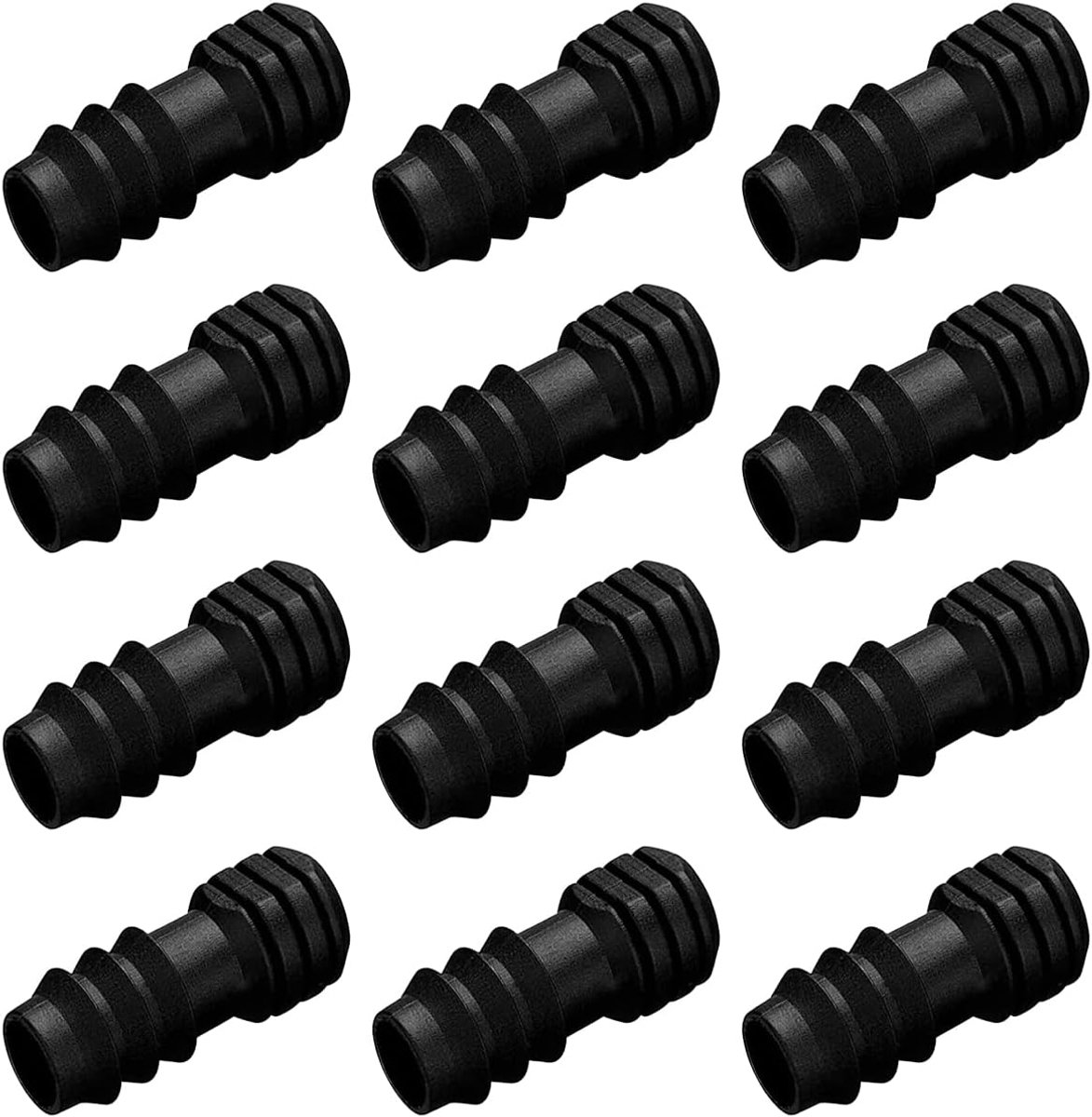 Connectieset voor broeken, 12-delige set, broekhoekconnector, broekconnector voor 16 mm irrigatiesysteem (eindstop 16 mm)