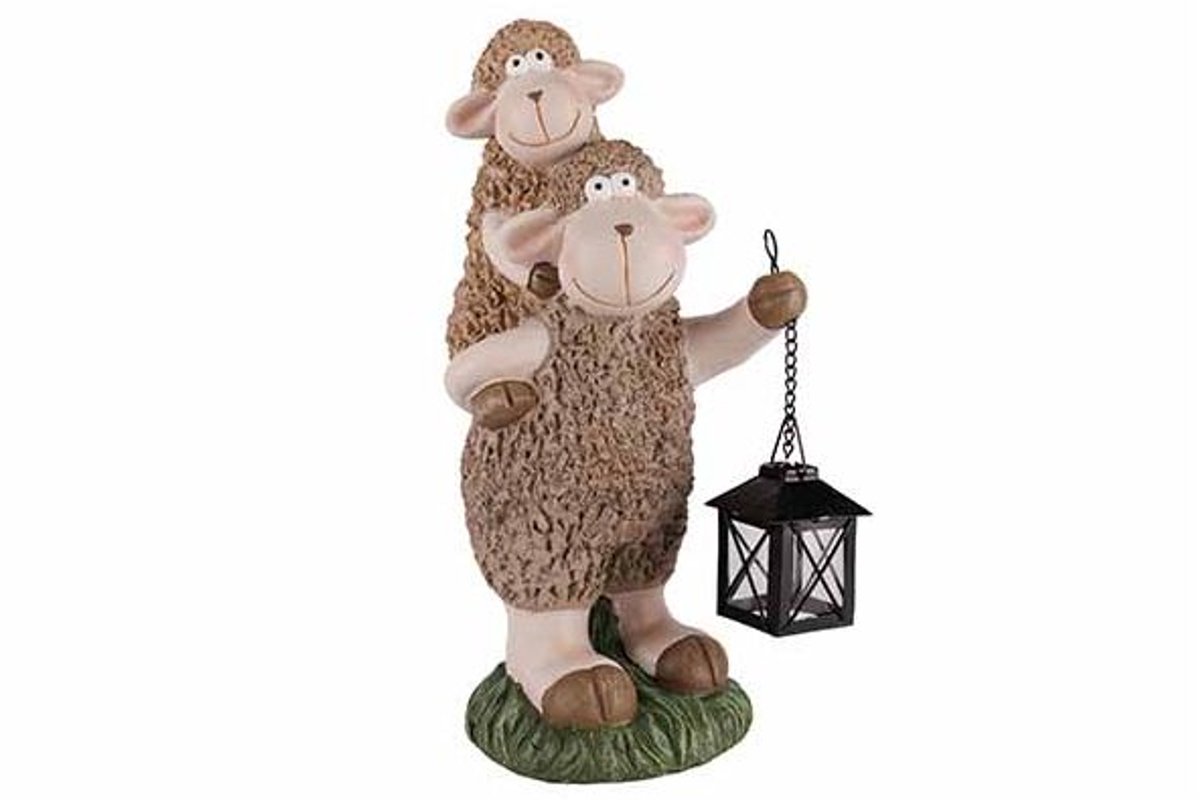 Schaap Beige 16x13xh32cm Keramiek