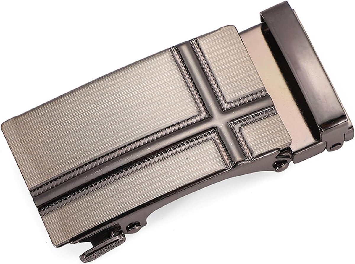 Gesp voor mannen en vrouwen met 35 mm, verwisselbare automatische gesp voor riem, stijlvolle accessoires voor elke gelegenheid
