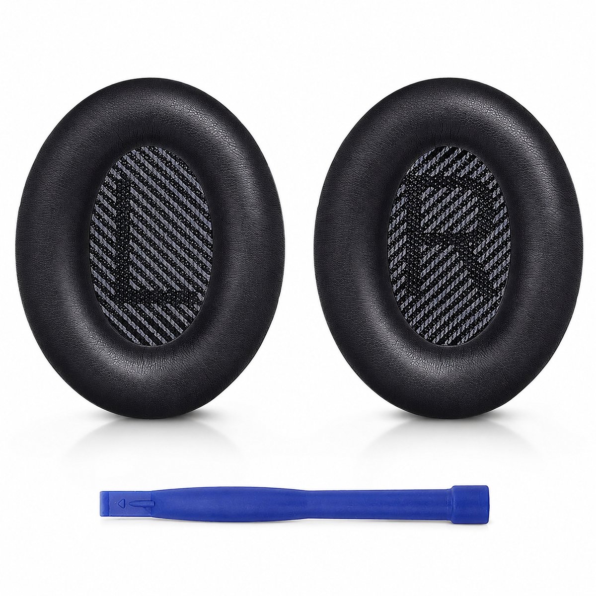 Set Oorkussens voor Bose Koptelefoon met installatie gereedschap -QuietComfort 35 - QC35II - QC35 - QC25 - QC15 - QC2 - Soundtrue - Soundlink Around-Ear II AE2