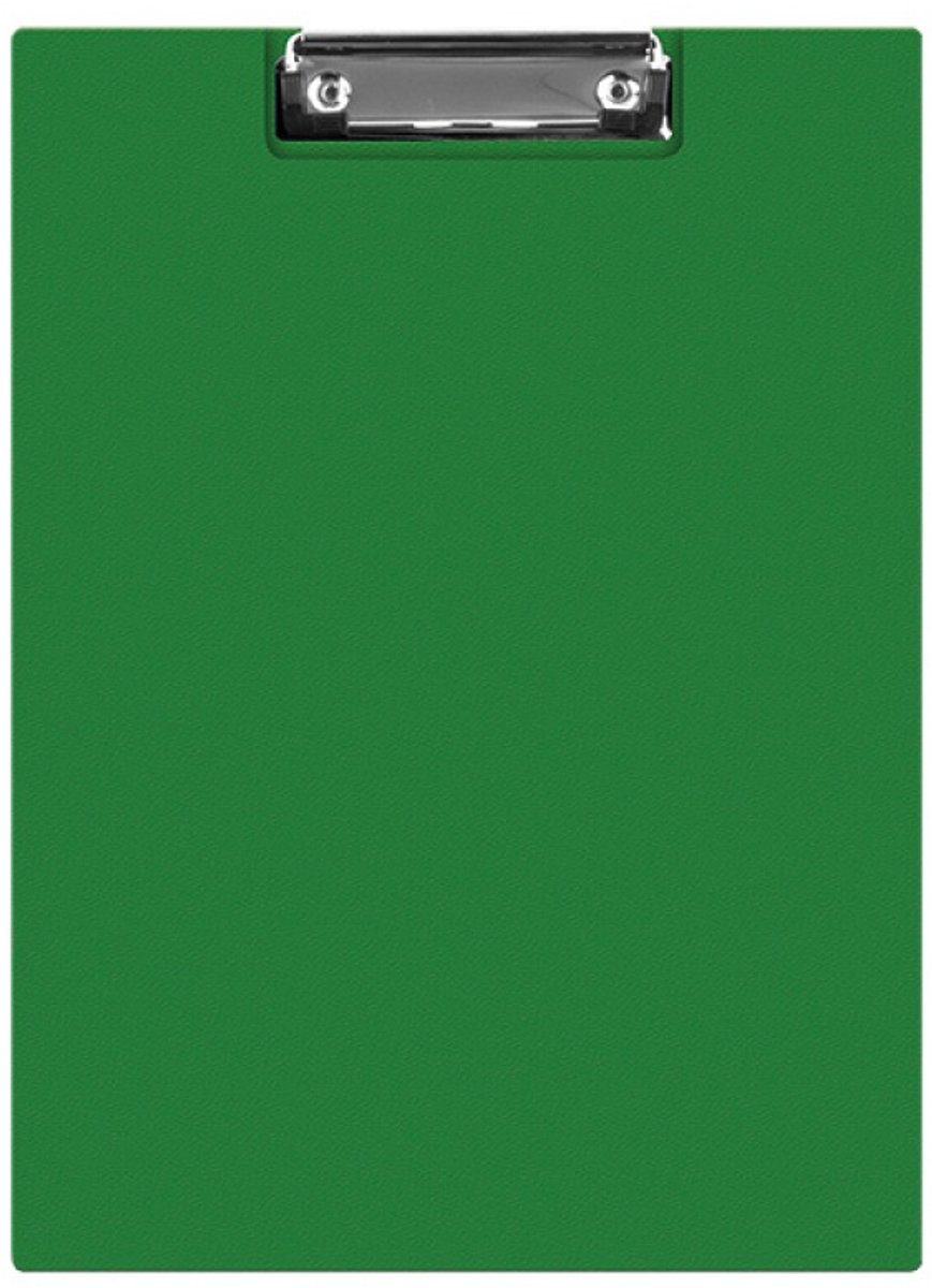 Donau Clipboard A4 met Klem - Groen - Opslag 80 Vel