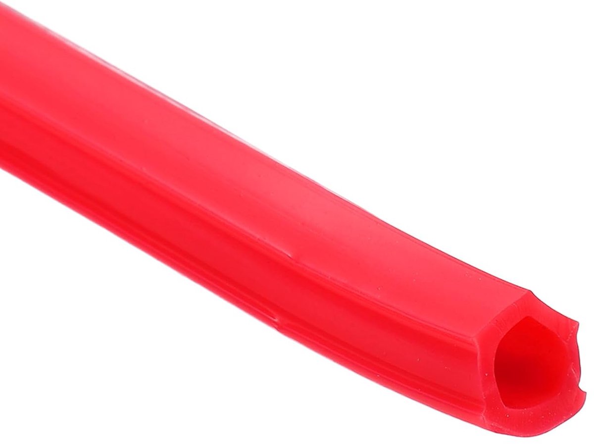 Aluminium profiel afdichting, plat, rood, 3 meter, 8 mm, serie 3030 4040, voor accessoires 3D-printer, 1 stuk