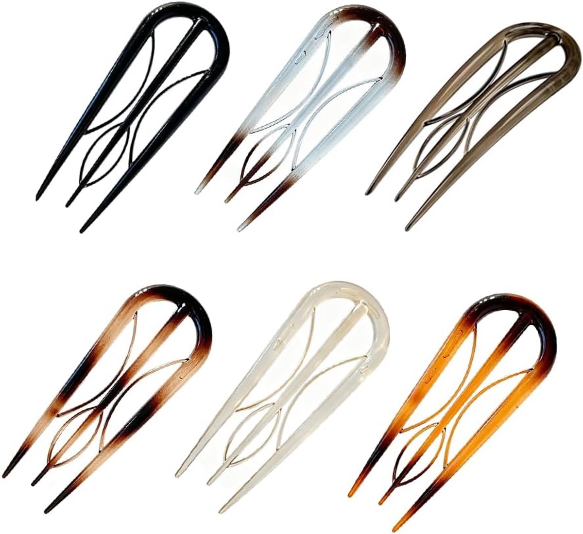 Haarspelden dames haarclip Franse haarspeld haaraccessoire | Glad oppervlak, 14 x 3,5 cm grootte, stevig zittend, licht van gewicht, veelzijdig inzetbaar, elegant design, bobby pins