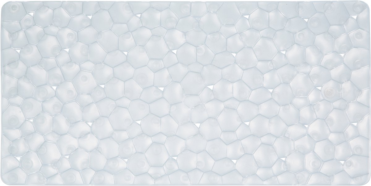 Spirella Badmat Antislip voor Badkuip – Antislipmat Douche met Afvoergat en Ophanghaken – Badkuip Mat Geschikt voor Kinderen en Volwassenen