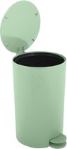 MSV Osaki Badkamerprullenbak - Kleine Prullenbak Badkamer met Pedaal - 3 Liter - Polypropyleen - Slanke Pedaalemmer