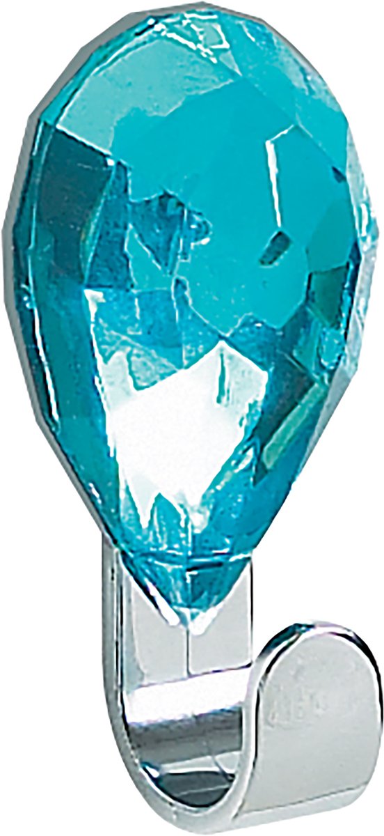 JEWEL Wandhaak Badkamer – Handdoekhaak van Polyresin met Gouden Afwerking – Badkamer Haak voor Handdoeken en Accessoires