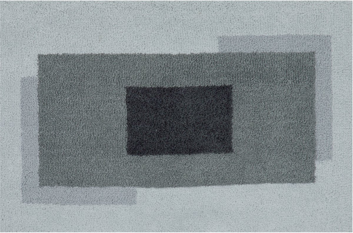 Spirella Badmat – Antislip Badkamer Mat met Modern Grafisch Design voor Elke Badkamer