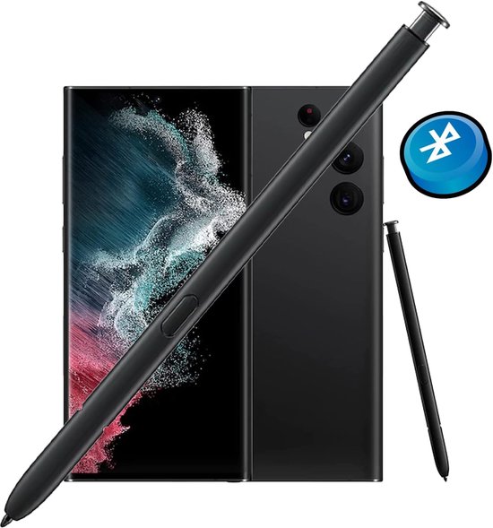 S22 Ultra S Pen met Bluetooth Vervanging EJ-PS908BQEGEU voor Galaxy S22 Ultra 5G SM-S901BZKDEUB Stylus Pen (Phantom Black) — afbeelding 3