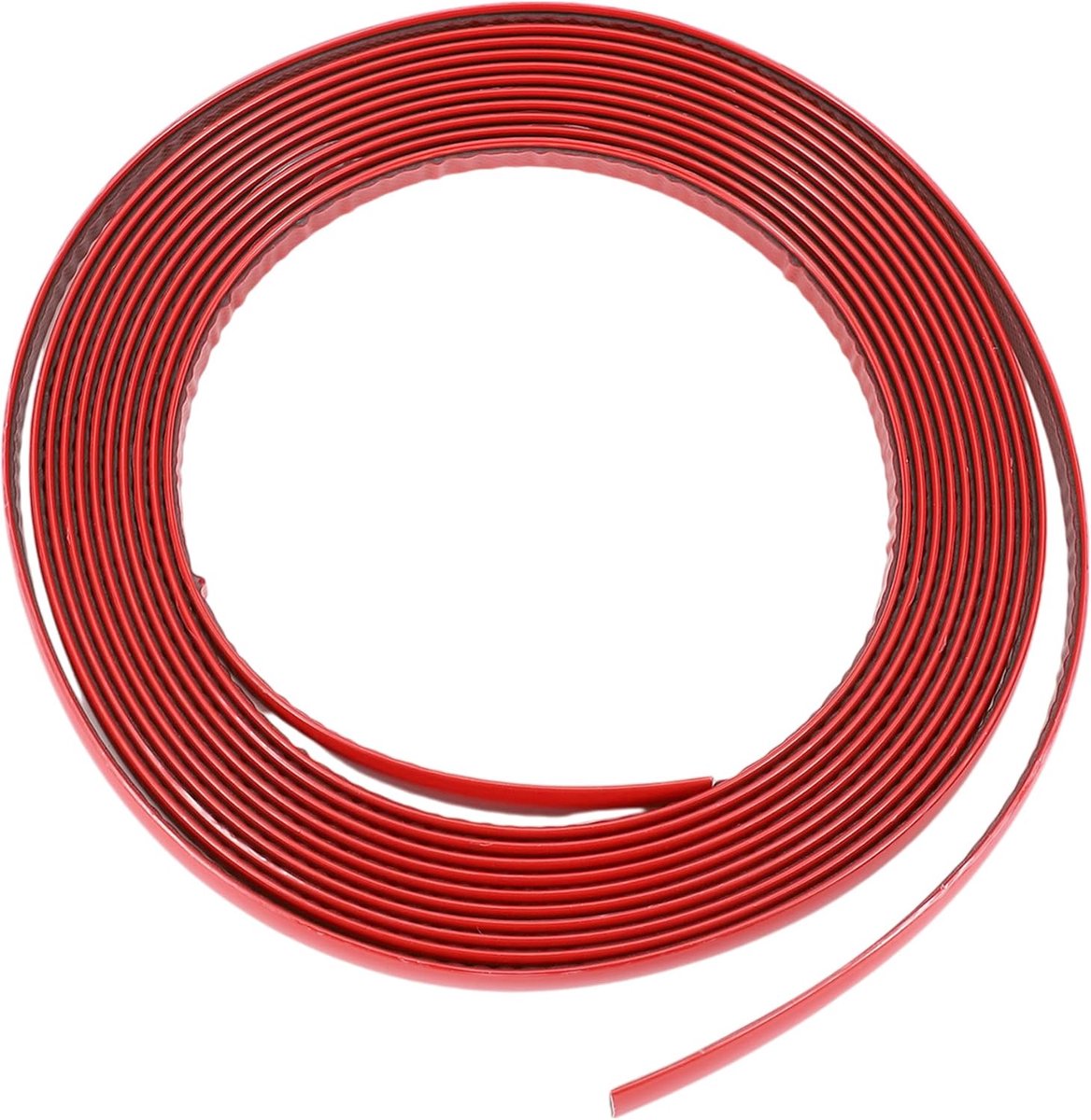 Strip Kit Exterieur Auto Bumper Deur Lichaam Zelfklevende Krasbestendige Decoratieve Sticker Rood 1 Stks 2/5 "10mm Breedte 16Ft 500cm Lengte