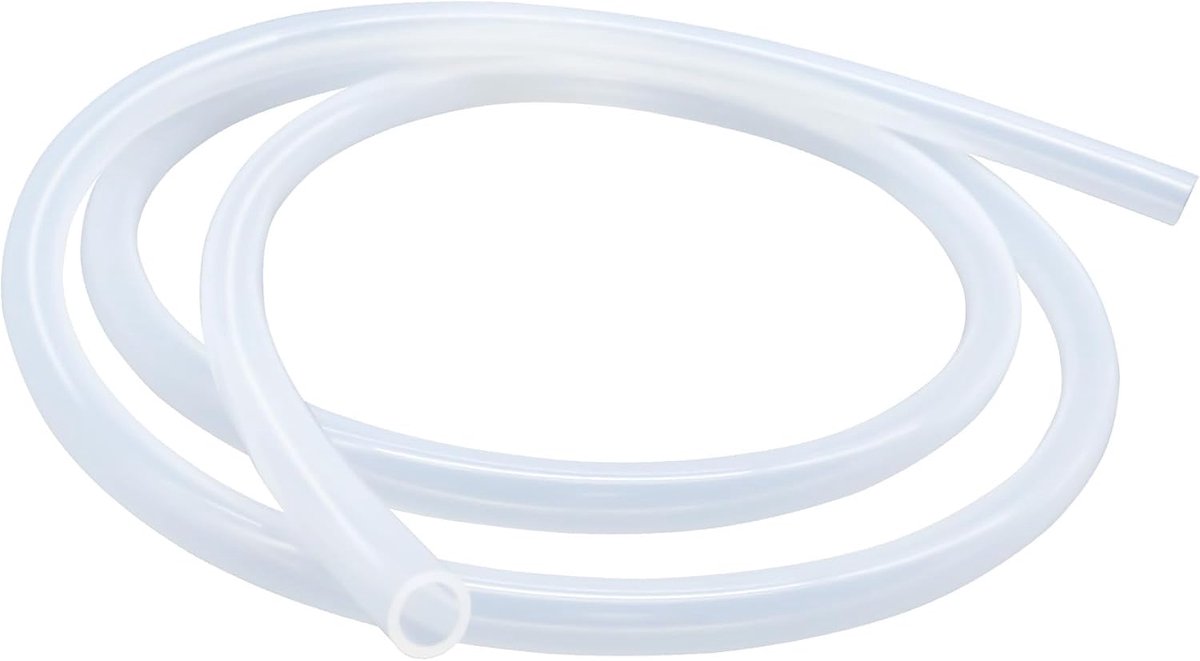 slangen voedingskwaliteit slangen 9 mm x 12 mm, lengte 2 meter (6,5 voet), flexibele siliconen rubberen slang luchtslang waterleidingen