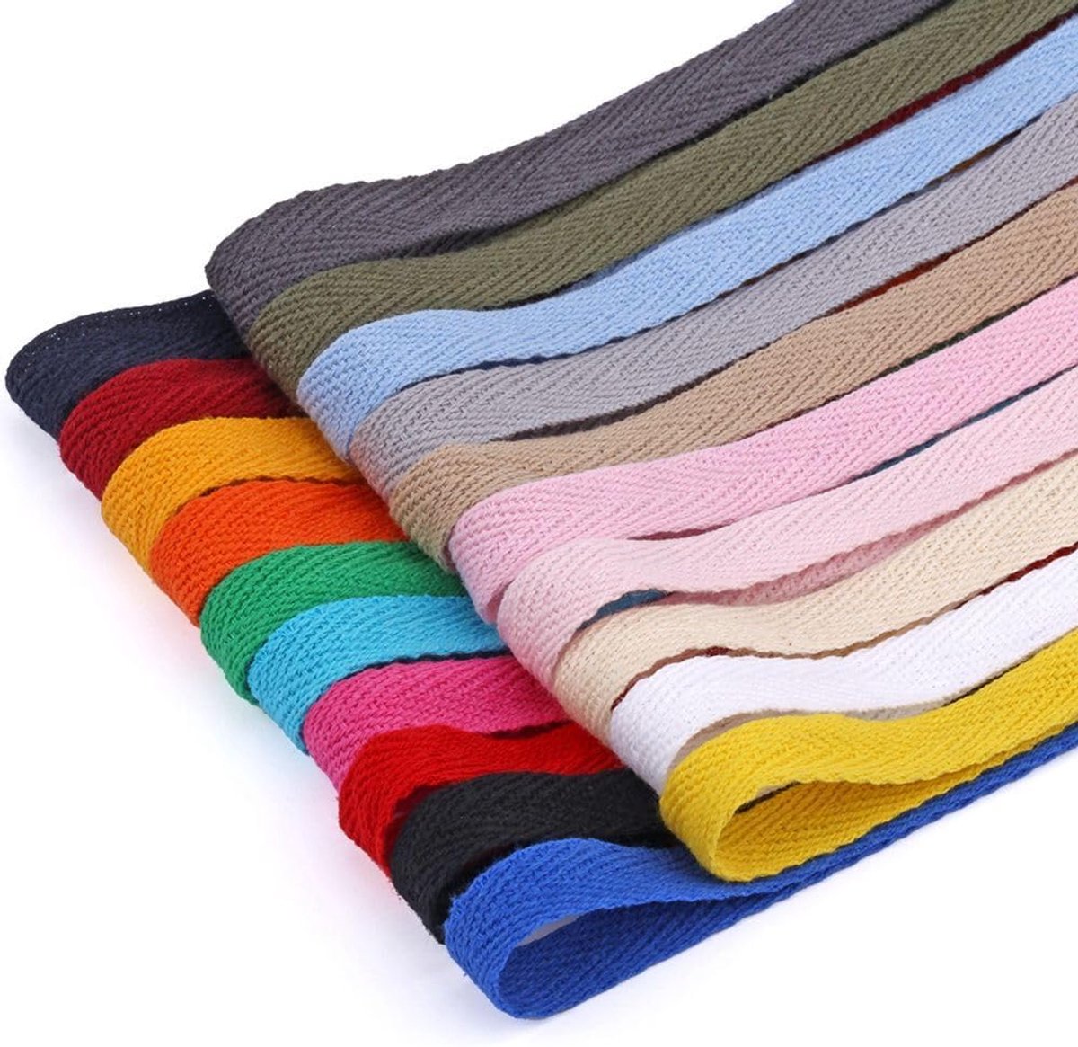biasband, 10 mm, keperband, keperband, twillband, geweven band, katoenen band voor doe-het-zelvers, handwerk, naaien, breien, geschenkverpakkingen, naaitoebehoren