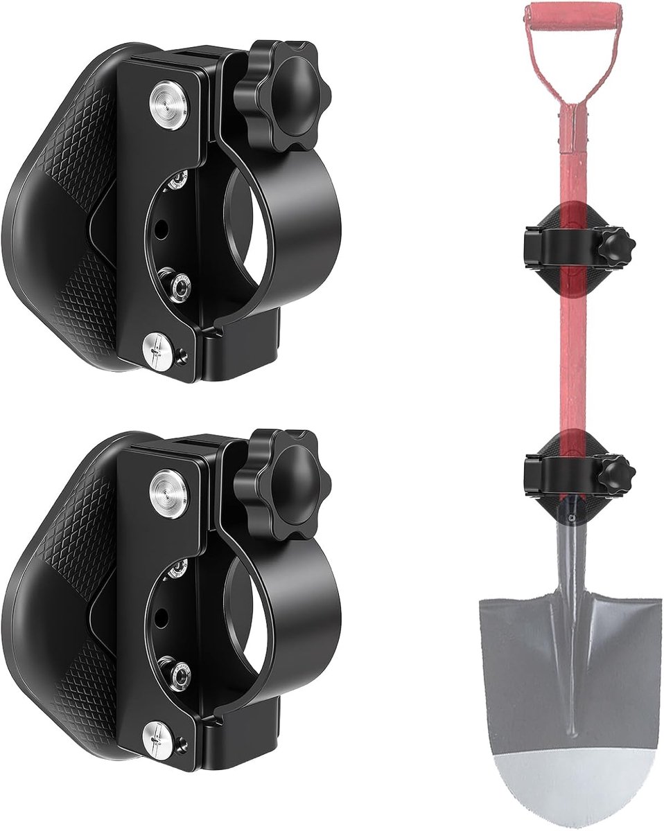 Magnetische schephouders voor truck – sterke magnetische gereedschapshouder zonder boren voor dak, offroad, camping, camper, aanhanger en garage