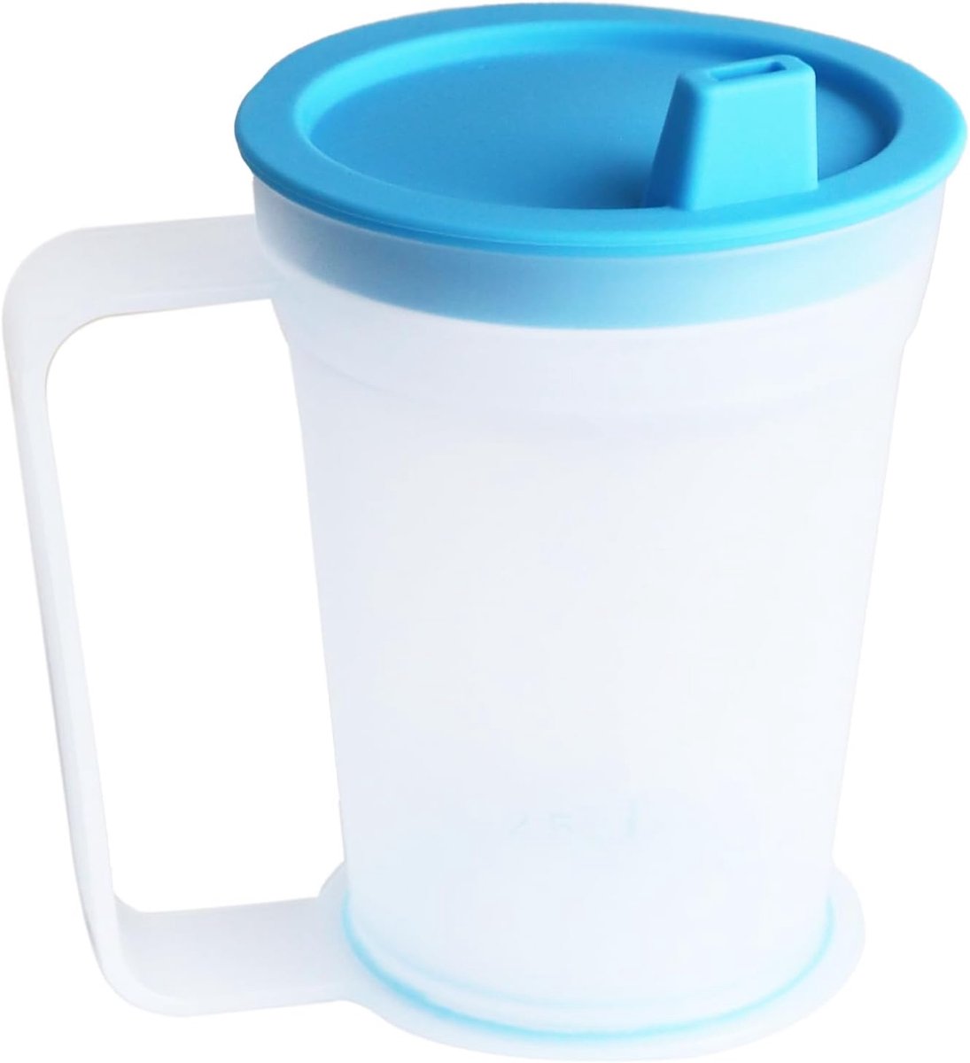- Trinkbecher für Senioren, Drinkbeker met Handvat en Deksel, BPA-Free Beker voor Volwassenen, Drinkbekers voor Senioren, Disabled Cups for Adults, Spouted Cups