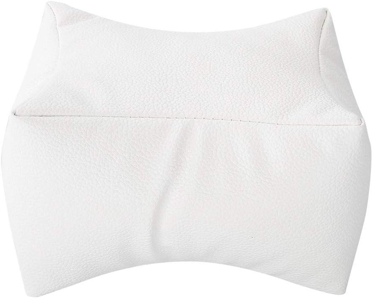 Hand- en Voetsteunkussen - Wit - PU-materiaal - Voor Manicure en Pedicure