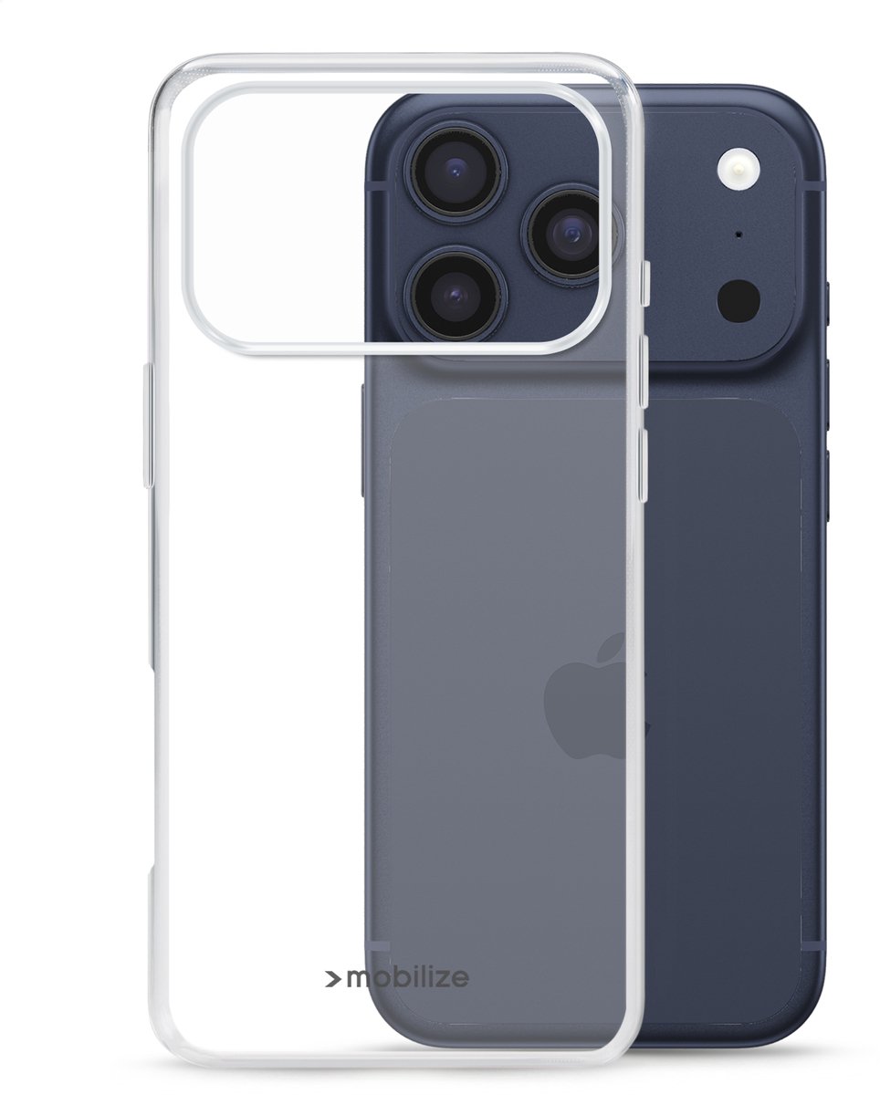Mobilize Gelly Case Apple iPhone 17 Pro/18 Pro Clear