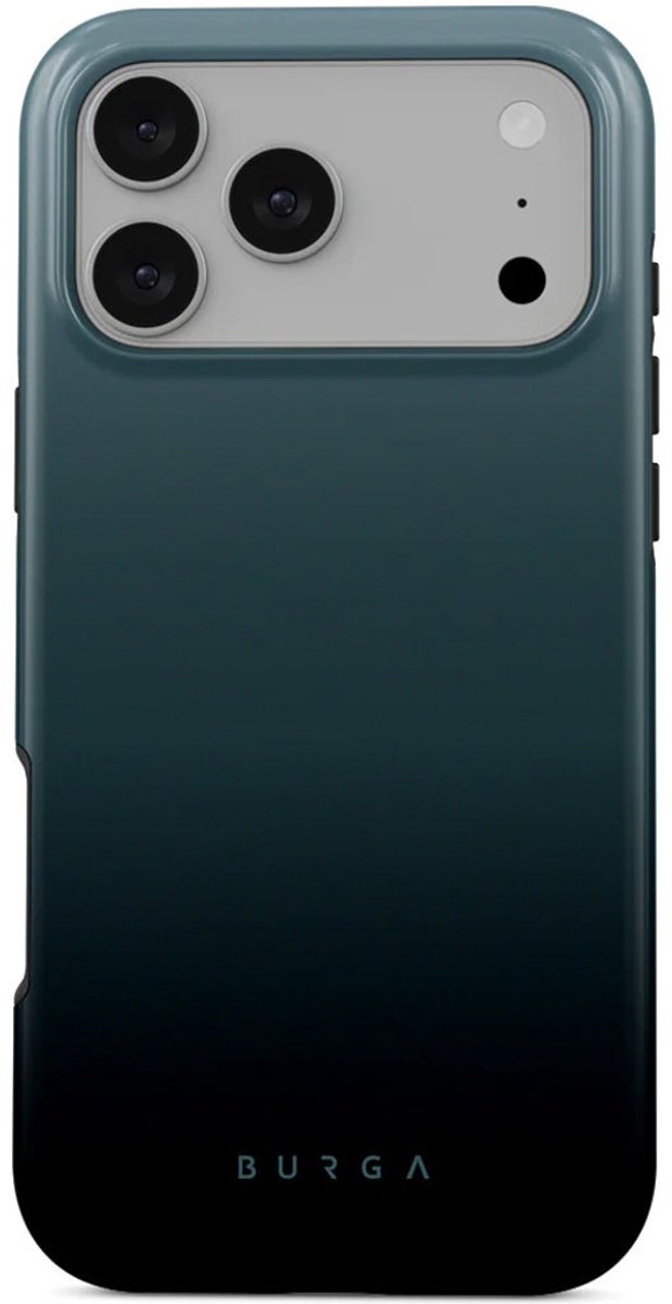 Burga Hoesje geschikt voor Apple iPhone 17 Pro Max MagSafe Telefoonhoesje Hardcase | Burga Tough Backcover Shockproof | Geschikt voor MagSafe | Geschikt voor Draadloos Opladen met Magnetische Ring | Geschikt voor MagSafe Case - Black Hole | Zwart
