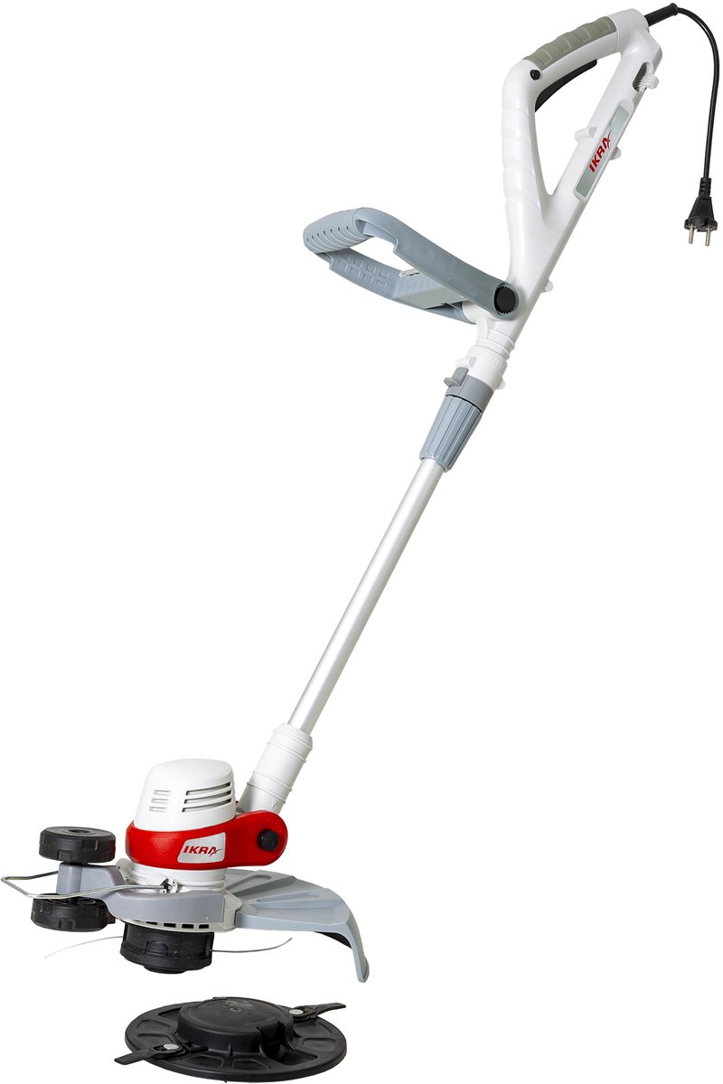 IKRA 2-in-1 elektrische grastrimmer IGT 650 D-TC, TwinCut-systeem, incl. draadspoel & nylonmes