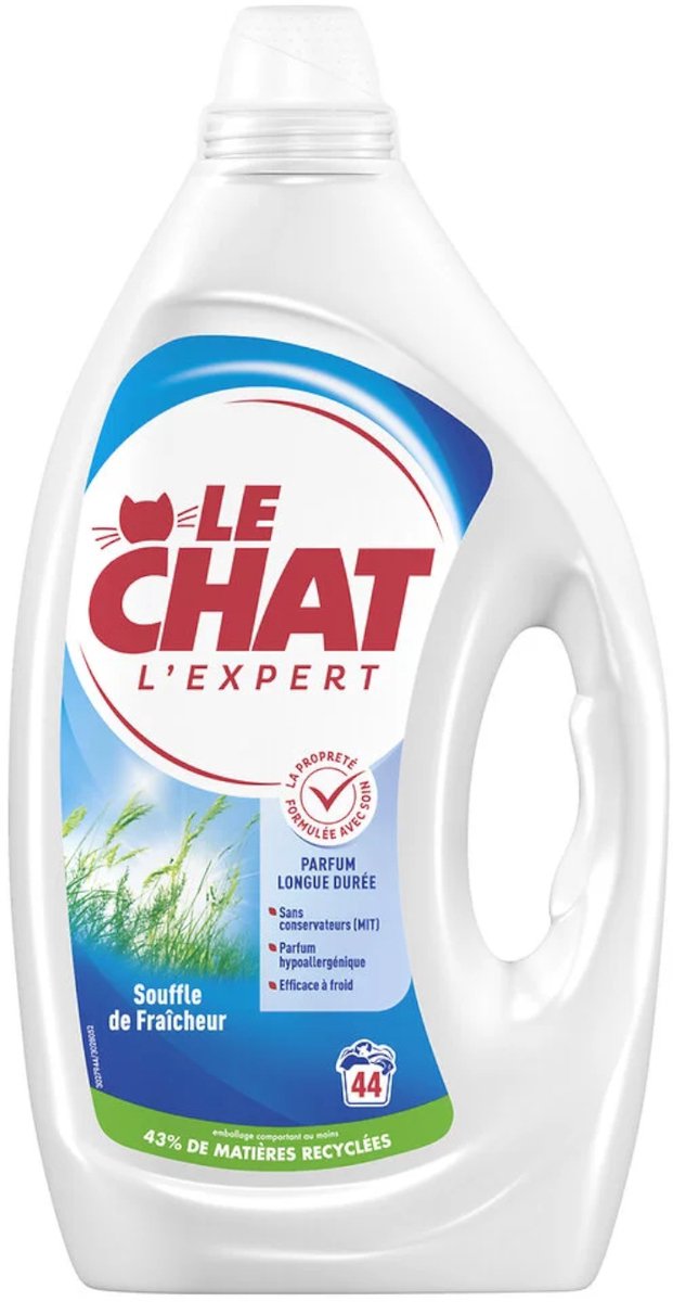 Le chat hc Liquid - 44sc1,98L - Souffle de Fraicheur Wasmiddel