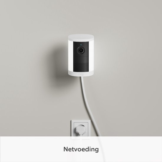 Ring Spotlight Camera met adapter (nieuwste generatie) - Zwart - 2k video van Ring — afbeelding 2