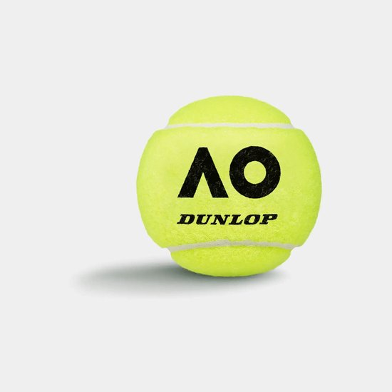 Dunlop Australian Open Tennisballen - 4 stuks