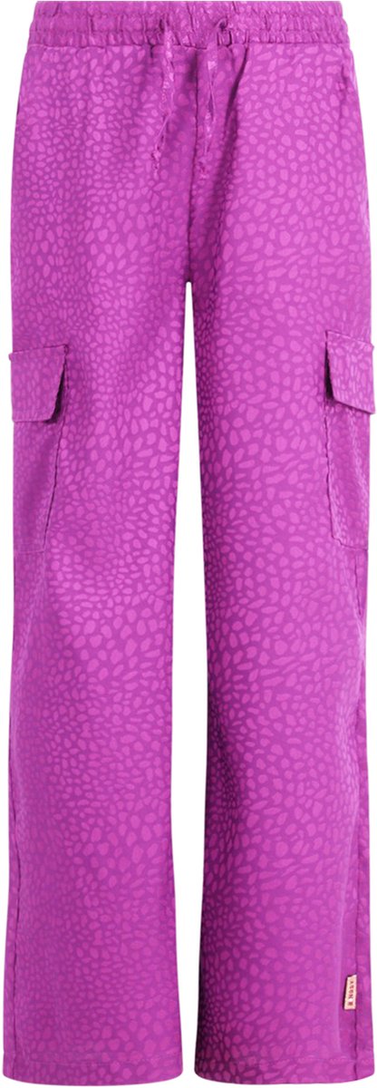 B.Nosy Y607-5656 Broek meisjes paars - Maat 128
