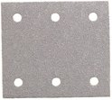 Makita schuurvel K40, 114x102, met zes gaten in een rasterpatroon.