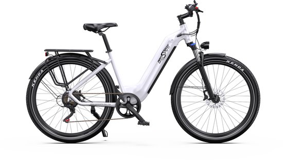 Maxtron Marathon Elektrische Fiets - 36V 22.5Ah Accu - Actieradius tot 160 km - 27.5×2.0 Inch Banden - Stadsfiets - Mechanische Schijfremmen - Max. Belastbaar 120 kg - Paars van Maxtron — afbeelding 2