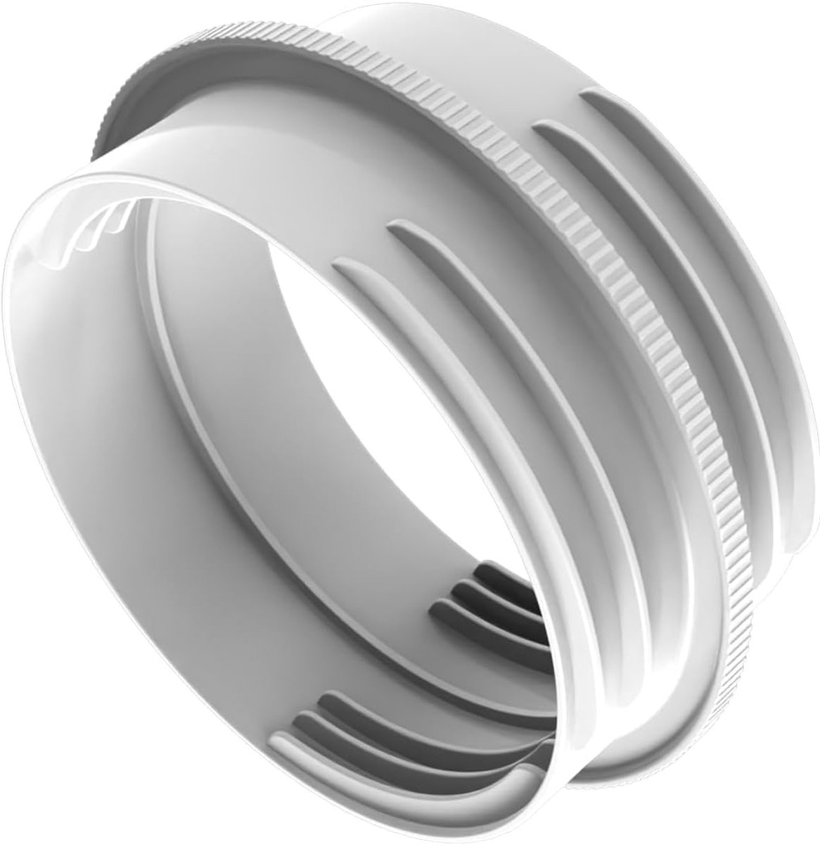afvoerslang aansluiting 130 mm binnen / 150 mm buiten airconditioning slang adapter ABS airconditioning afvoerslang airconditioner connector voor universele mobiele AC-buisverbinding