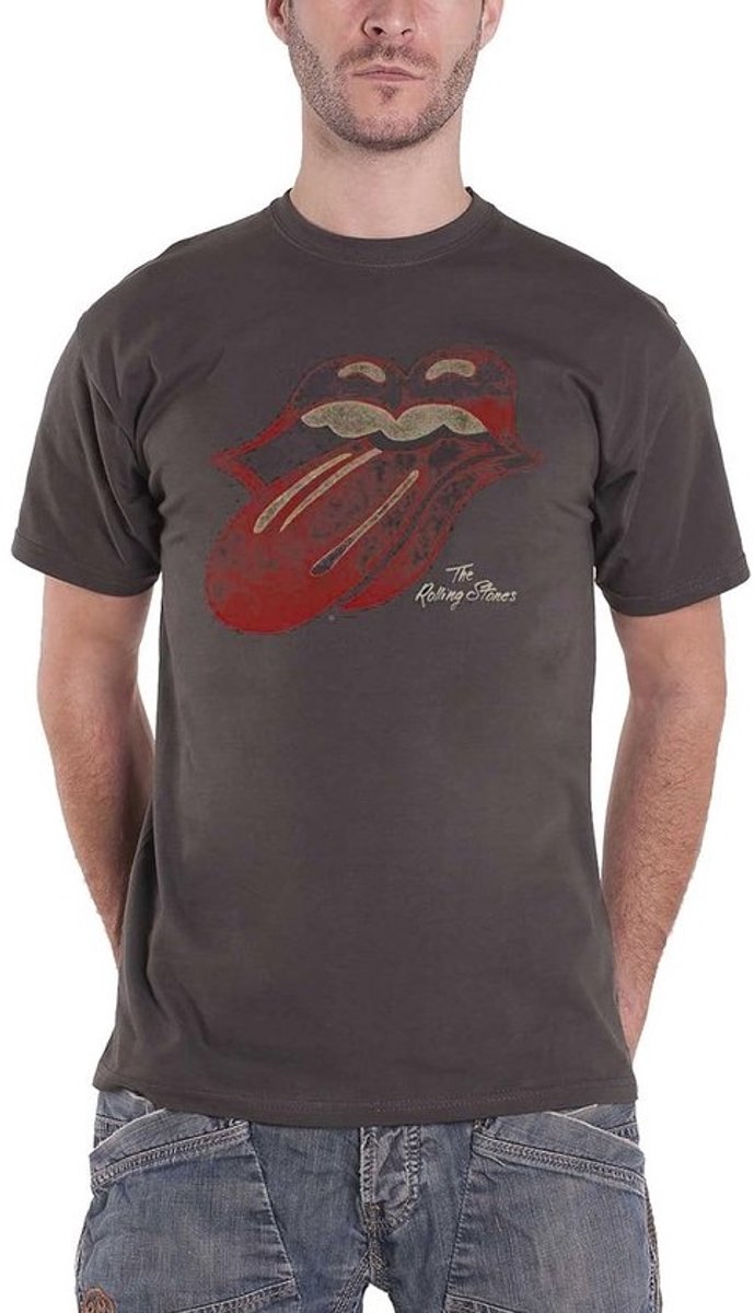 Band T-Shirt 'Tong' Logo Vintage Stijl voor Heren en Dames - Officiële Merchandising