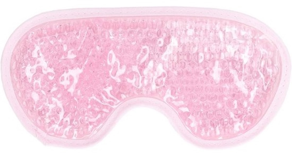 Koud en Warm Gel Oogmasker voor Zwellen, Hoofdpijn en Migraine Verlichting - Roze Slaapmasker