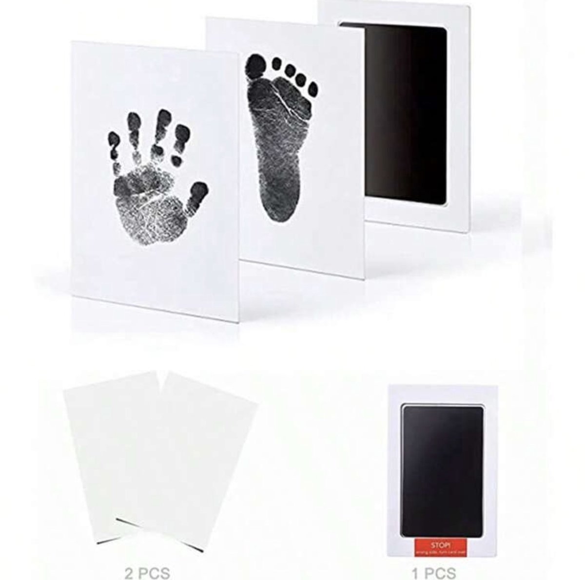 Gift Set - hand afdruk baby-hond cadeau gedenk set